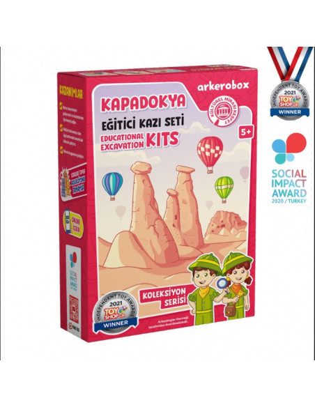 UP-ARK2261,Arkerobox - Set arheologic educational si puzzle 3D, Cappadocia
