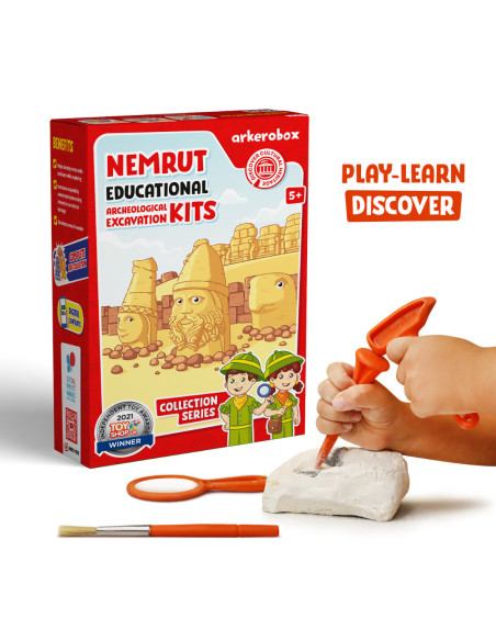 UP-ARK2285,Arkerobox - Set arheologic educational si puzzle 3D, Nemrut