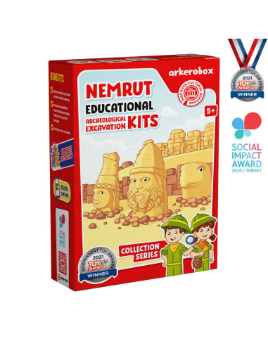 UP-ARK2285,Arkerobox - Set arheologic educational si puzzle 3D, Nemrut
