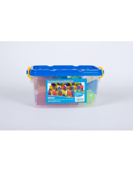 TIK73075,Set 36 corpuri geometrice translucide pentru tablete si mese luminoase