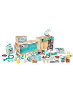 MD30602,Set de joaca din lemn cu accesorii Ne jucam de-a Cafeneaua - Barista 2