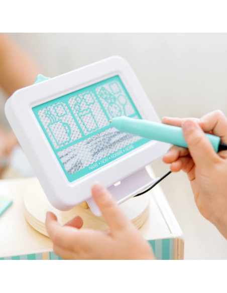 MD30602,Set de joaca din lemn cu accesorii Ne jucam de-a Cafeneaua - Barista