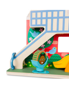 MD30739,Set de joaca din lemn cu accesorii Scoala Rostogol GO TOTs 2