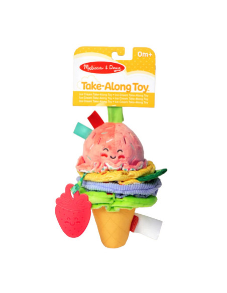 MD30750,Jucarie de calatorie pentru bebe Inghetata la cornet