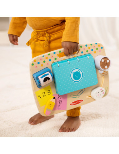 MD30753,Laptop din lemn de jucarie pentru toddleri