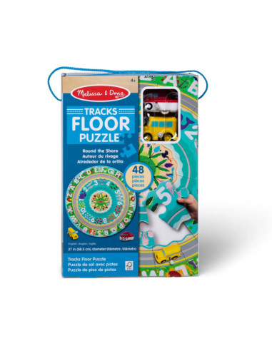 MD31008,Puzzle de podea circular pentru invatarea numerelor si literelor (limba engleza) Tarmul marii MD31008,Puzzle de podea circular pentru invatarea numerelor si literelor (limba engleza) Tarmul marii