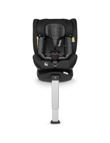 BN-LO-BRAAM_I-SIZE_BLACK_CARBON,Scaun auto, Lionelo, i-Size Braam, 0-36 Kg, 40-150 cm, Cu isofix si picior de fixare, Protectie 
