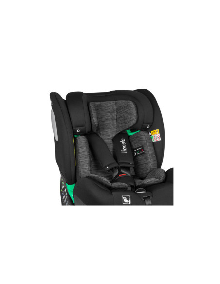 BN-LO-BRAAM_I-SIZE_BLACK_CARBON,Scaun auto, Lionelo, i-Size Braam, 0-36 Kg, 40-150 cm, Cu isofix si picior de fixare, Protectie 