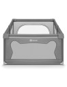 BN-LO-WILLOW_GREY_CONCRETE,Lionelo - Tarc de joaca Willow, 127 x 187 cm, Pliere compacta, Include sacosa depozitare, Din plasa, 