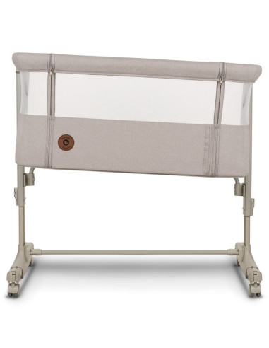 BN-LO-AURORA_BEIGE_SAND,Patut co-sleeper, Lionelo, Aurora, 3 in 1, Cu leganare si setare unghiulara, Include saltea cu densitate