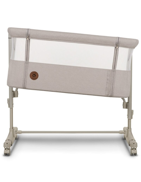 BN-LO-AURORA_BEIGE_SAND,Patut co-sleeper, Lionelo, Aurora, 3 in 1, Cu leganare si setare unghiulara, Include saltea cu densitate