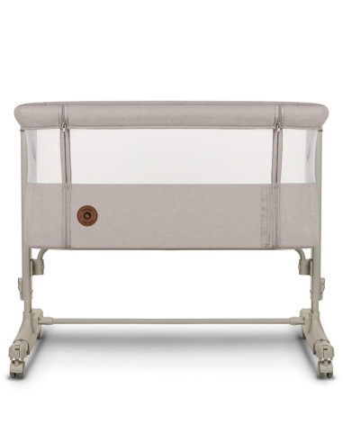 BN-LO-AURORA_BEIGE_SAND,Patut co-sleeper, Lionelo, Aurora, 3 in 1, Cu leganare si setare unghiulara, Include saltea cu densitate