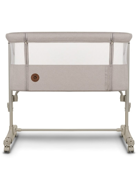 BN-LO-AURORA_BEIGE_SAND,Patut co-sleeper, Lionelo, Aurora, 3 in 1, Cu leganare si setare unghiulara, Include saltea cu densitate