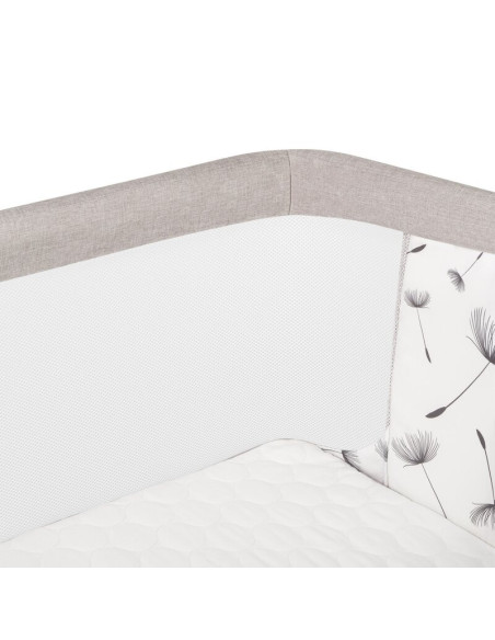 BN-LO-AURORA_BEIGE_SAND,Patut co-sleeper, Lionelo, Aurora, 3 in 1, Cu leganare si setare unghiulara, Include saltea cu densitate