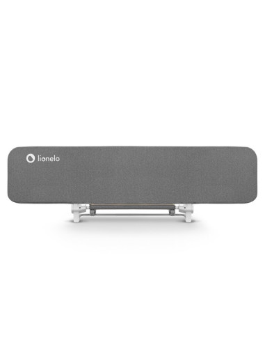 BN-LO-LORA_XL_GREY_STONE,Bariera de protectie pentru pat, Lionelo, Lora XL, Pliabila, Sistem de blocare StandSafe, Geanta de tra