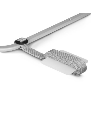 BN-LO-LORA_XL_GREY_STONE,Bariera de protectie pentru pat, Lionelo, Lora XL, Pliabila, Sistem de blocare StandSafe, Geanta de tra