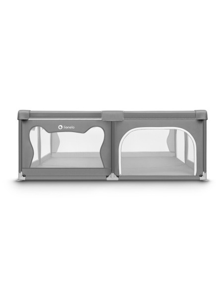 BN-LO-WILLOW_XL_GREY_CONCRETE,Tarc de joaca copii, Lionelo, Willow XL,180 x 200 cm, Pliere compacta, Include geanta de transport