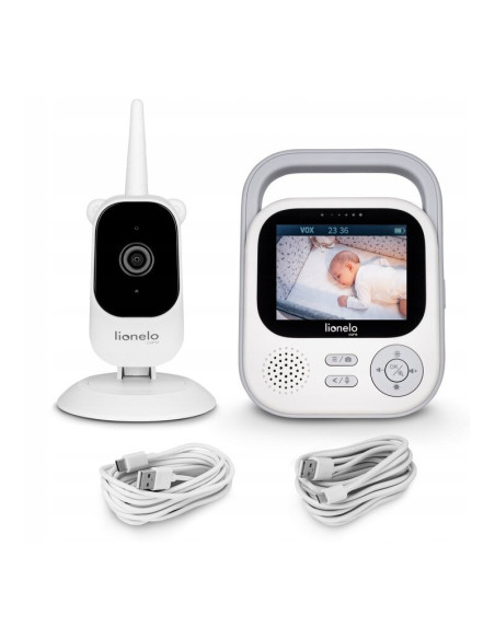 BN-LOC-BABYLINE_3.2_WHITE,Video monitor, Lionelo, Babyline 3.2, Full HD, Comunicare bidirectionala, 2.8 inch, Cu sunete si mod d BN-LOC-BABYLINE_3.2_WHITE,Video monitor, Lionelo, Babyline 3.2, Full HD, Comunicare bidirectionala, 2.8 inch, Cu sunete si mod d