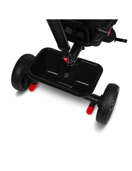 BN-LO-HAARI_GREEN_EMERALD,Tricicleta copii, Lionelo, Haari, Suport picioare, Control al directiei, Scaun reversibil, Rotire 360 