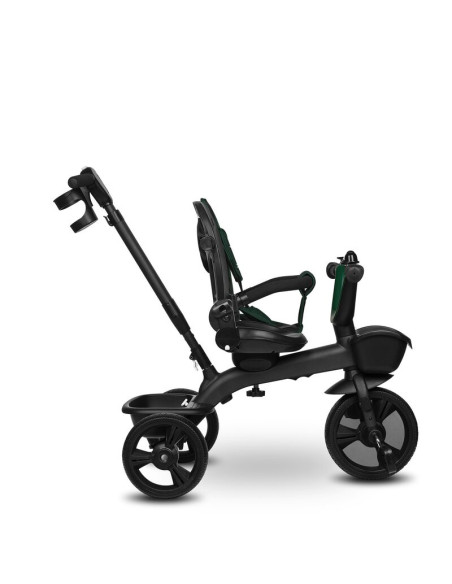 BN-LO-KORI_GREEN_EMERALD,Tricicleta copii, Lionelo, Kori, Cu suport de picioare, Control al directiei, Scaun reversibil, Rotire 