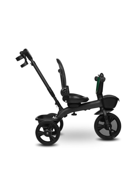 BN-LO-KORI_GREEN_EMERALD,Tricicleta copii, Lionelo, Kori, Cu suport de picioare, Control al directiei, Scaun reversibil, Rotire 