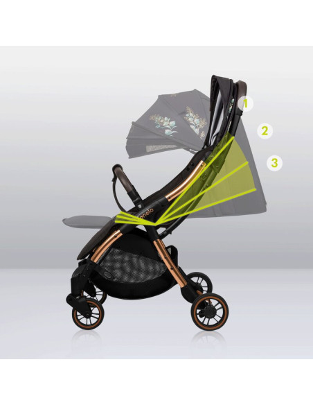 BN-LO-JULIE_ONE_GOLDEN_MOMENTS,Carucior sport, Lionelo, Julie One, Editie limitata Golden Moments, De la nastere, Greutate redus