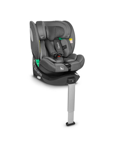 BN-LO-BRAAM_I-SIZE_GREY_STONE,Scaun auto, Lionelo, i-Size Braam, 0-36 Kg, 40-150 cm, Cu isofix si picior de fixare, Protectie la