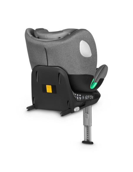 BN-LO-BRAAM_I-SIZE_GREY_STONE,Scaun auto, Lionelo, i-Size Braam, 0-36 Kg, 40-150 cm, Cu isofix si picior de fixare, Protectie la