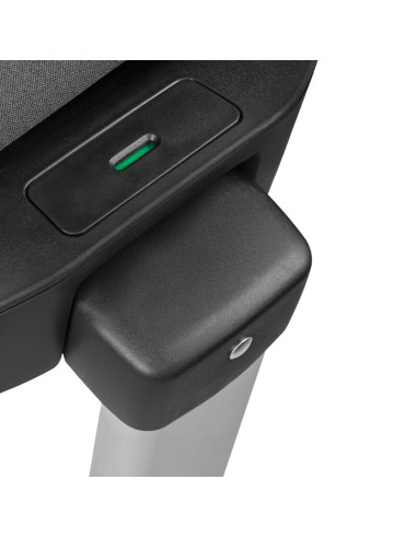 BN-LO-BRAAM_I-SIZE_GREY_STONE,Scaun auto, Lionelo, i-Size Braam, 0-36 Kg, 40-150 cm, Cu isofix si picior de fixare, Protectie la