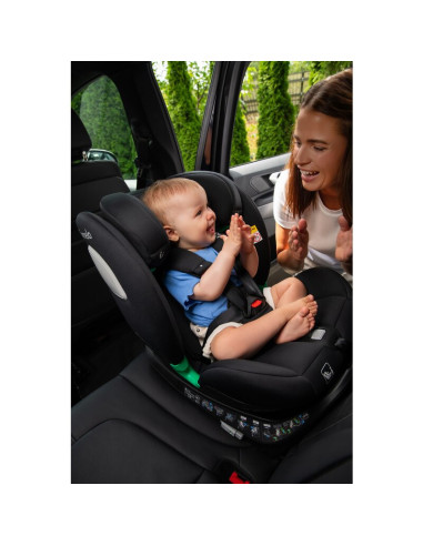 BN-LO-BRAAM_I-SIZE_GREY_STONE,Scaun auto, Lionelo, i-Size Braam, 0-36 Kg, 40-150 cm, Cu isofix si picior de fixare, Protectie la