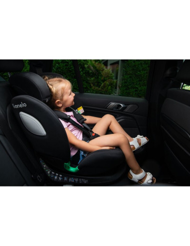 BN-LO-BRAAM_I-SIZE_GREY_STONE,Scaun auto, Lionelo, i-Size Braam, 0-36 Kg, 40-150 cm, Cu isofix si picior de fixare, Protectie la