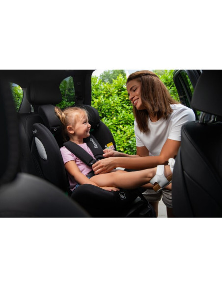BN-LO-BRAAM_I-SIZE_GREY_STONE,Scaun auto, Lionelo, i-Size Braam, 0-36 Kg, 40-150 cm, Cu isofix si picior de fixare, Protectie la
