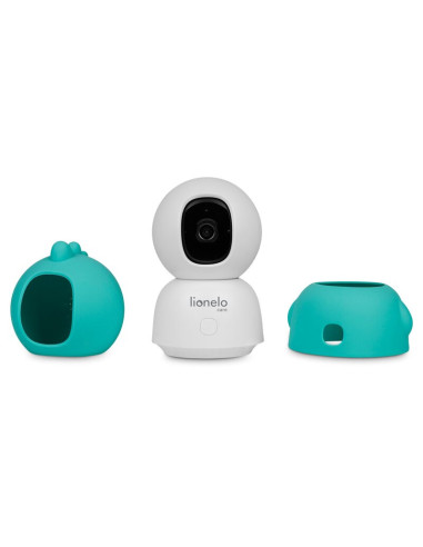 BN-LOC-BABYLINE_VIEW_WHITE,Video monitor, Lionelo, Babyline, View, Integrare AI, Mod de noapte 8 m cu 6 leduri, Unghi 100 grade,
