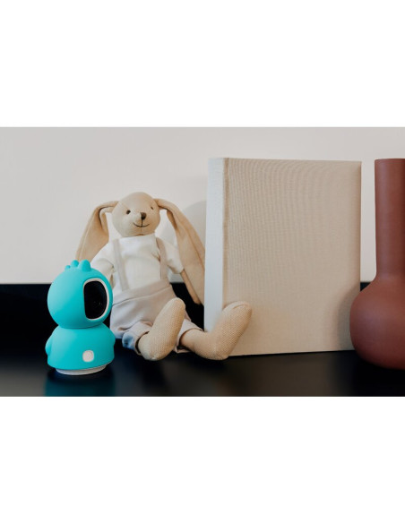 BN-LOC-BABYLINE_VIEW_WHITE,Video monitor, Lionelo, Babyline, View, Integrare AI, Mod de noapte 8 m cu 6 leduri, Unghi 100 grade,