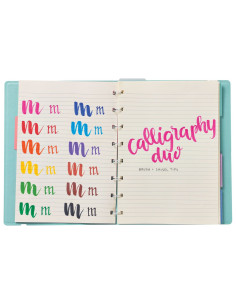 130-051,Carioci duble caligrafice Duo, set de 12 2