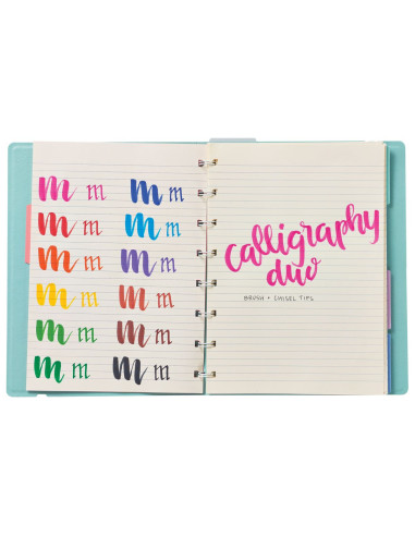 130-051,Carioci duble caligrafice Duo, set de 12