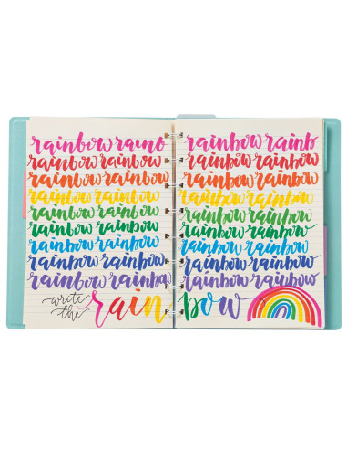 130-051,Carioci duble caligrafice Duo, set de 12