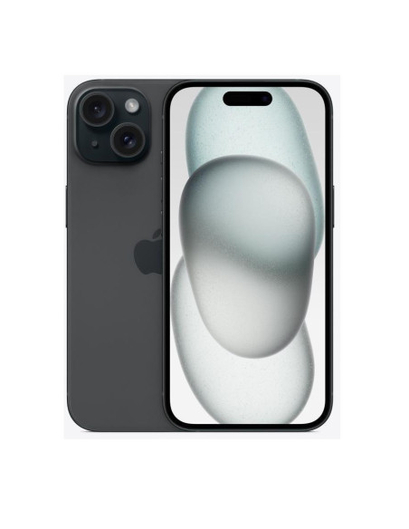 MTP03SX/A,Telefon mobil Apple iPhone 15, Dual SIM Hybrid, 128GB, 6GB RAM, 5G, Negru