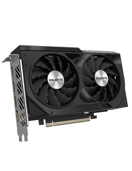 GV-N4060WF2-8GD,Placa video Gigabyte GeForce RTX 4060 WINDFORCE 8G, GeForce RTX 4060, 8 Giga Bites, GDDR6, 128 bit, 7680 x 4320 