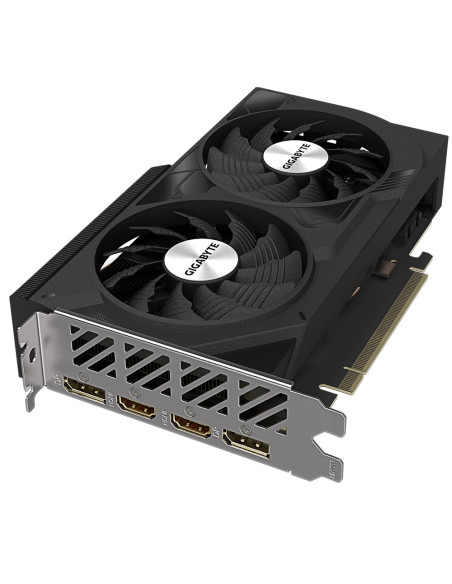 GV-N4060WF2-8GD,Placa video Gigabyte GeForce RTX 4060 WINDFORCE 8G, GeForce RTX 4060, 8 Giga Bites, GDDR6, 128 bit, 7680 x 4320 