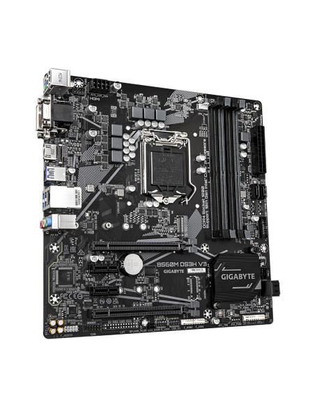 B560M DS3H V3,Placa de baza Gigabyte Placa de baza GIGABYTE B560M DS3H V3, LGA1200, DDR4, mATX "B560M DS3H V3"