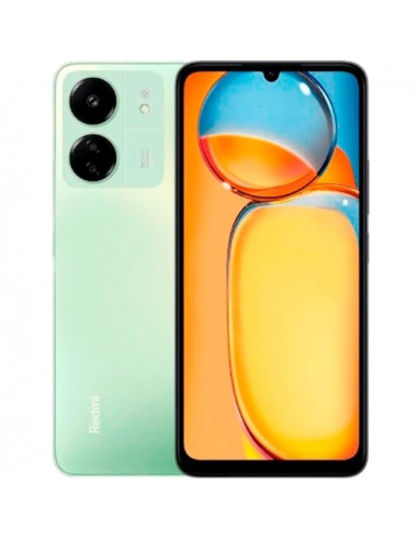 XI13C4G4128DSGN,Telefon Mobil Xiaomi Redmi 13C, Dual SIM, 128GB, 4GB RAM, 4G, Clover Green