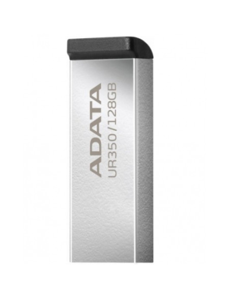 UR350-128G-RSR/BK,Stick Memorie A-Data UR350, 128GB, USB 3.2 gen 1, Argintiu