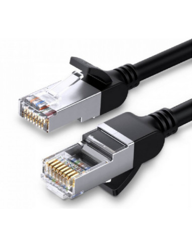 RY-50191,Patch Cord Ugreen 50191, UTP, Cat6, 1m, Negru
