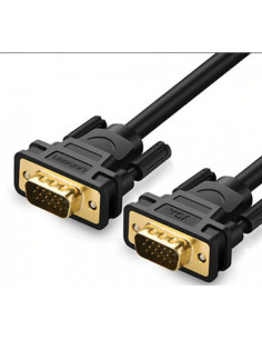 11632,Cablu Ugreen 11632, VGA male - VGA male, 5m, Negru