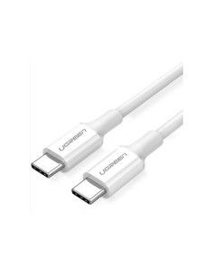 60552,Cablu de date Ugreen 60552, USB-C male - USB-C male, 2m, Alb