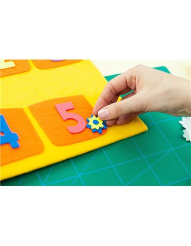 AD093,Accesorii craft - AD093 Floricele din spuma DACO