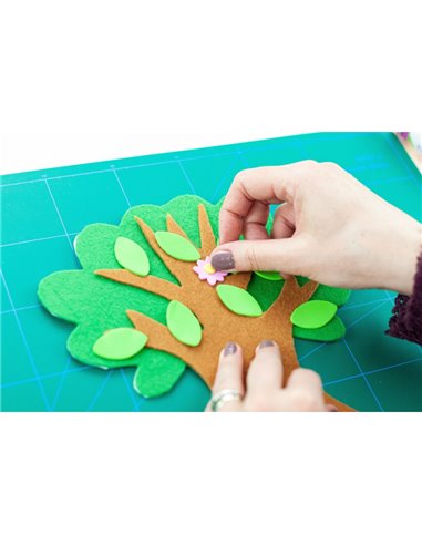 AD093,Accesorii craft - AD093 Floricele din spuma DACO