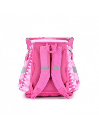 GH304,Ghiozdan DACO tip container 40 cm, Roz