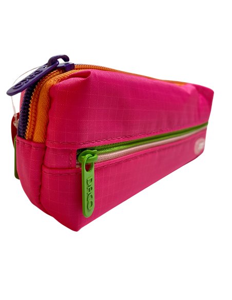 PE665F,Penar boseta 2 fermoare DACO pe665f, Fucsia